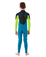 The Rip Curl Boys Omega 3/2mm Back Zip Wetsuit in Navy