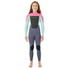 The Rip Curl Dawn Patrol 3/2mm Back Zip Wetsuit (2022) in Pink