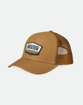 The Brixton Mens Regal Netplus Trucker Hat in Copper & Copper