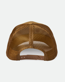 The Brixton Mens Regal Netplus Trucker Hat in Copper & Copper