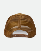 The Brixton Mens Regal Netplus Trucker Hat in Copper & Copper