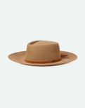 Brenton Convertabrim Fedora in Tobacco Brown