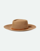 Brenton Convertabrim Fedora in Tobacco Brown