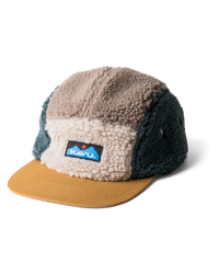 The Kavu Mens Fur Ball Camp Cap in Fall Forest