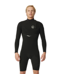 The Rip Curl Mens E-Bomb Zip Free 2mm Spring Wetsuit in Black