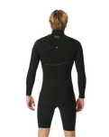 The Rip Curl Mens E-Bomb Zip Free 2mm Spring Wetsuit in Black