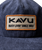 The Kavu Mens Wooderson Cap in Blue Nights