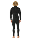 The Rip Curl Mens E-Bomb 3/2mm Back Zip Wetsuit in Black