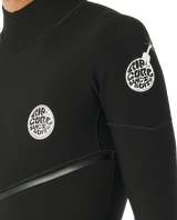 The Rip Curl Mens E-Bomb 3/2mm Back Zip Wetsuit in Black