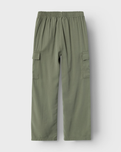 The Name It Girls Girls Bella Cargo Trousers in Deep Lichen Green