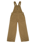 Girls Ylva Dungarees in Kelp