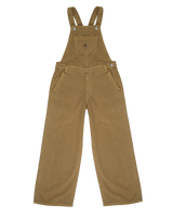 Girls Ylva Dungarees in Kelp