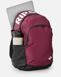 The Rip Curl Ozone Pro Backpack in Maroon