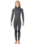 Dawn Patrol 5/3mm Back Zip Wetsuit (2022) in Charcoal Grey