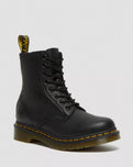 The Dr Martens Womens 1460P Virginia Boots in Black