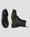 The Dr Martens Womens 1460P Virginia Boots in Black