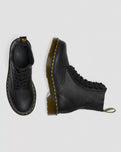 The Dr Martens Womens 1460P Virginia Boots in Black