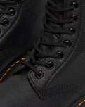 The Dr Martens Womens 1460P Virginia Boots in Black