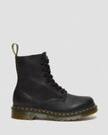 The Dr Martens Womens 1460P Virginia Boots in Black