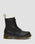 The Dr Martens Womens 1460P Virginia Boots in Black