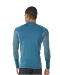 The Rip Curl Waves UPF Performance Rash Vest in Deep Ocean