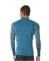 The Rip Curl Waves UPF Performance Rash Vest in Deep Ocean