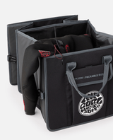 The Rip Curl Surf Series Anti-Chaos Bucket in Black & Grey