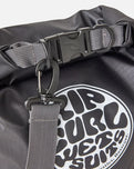 Surf Series 20L Barrel Bag in Black & Grey