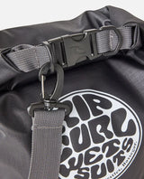 Surf Series 20L Barrel Bag in Black & Grey