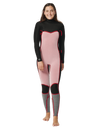 The Rip Curl Womens Womens Dawn Patrol 5/3mm Chest Zip Wetsuit in Black