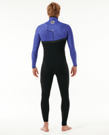 The Rip Curl Mens E-Bomb 4/3mm Zip Free Wetsuit in Wild Berry