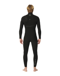 The Rip Curl Mens E-Bomb 4/3mm Zip Free Wetsuit in Black