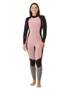 The Rip Curl Womens Womens Dawn Patrol 5/3mm Back Zip Wetsuit in Black