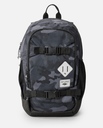 The Rip Curl Posse Mid Backpack in Black & Grey