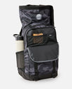 Dawn Patrol 30L Camo Backpack in Black & Grey