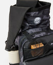 Dawn Patrol 30L Camo Backpack in Black & Grey