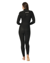 The Rip Curl Womens Womens Dawn Patrol Performance 5/3mm Chest Zip Wetsuit in Black