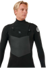 The Rip Curl Mens Dawn Patrol 5/3mm Chest Zip Wetsuit in Black