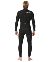 The Rip Curl Mens Dawn Patrol 5/3mm Back Zip Wetsuit in Black