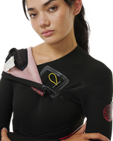 The Rip Curl Womens Womens Flashbomb Fusion 5/3mm Zipless Wetsuit in Black