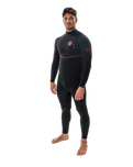 The Rip Curl Mens Flashbomb Fusion 4/3mm Zipless Wetsuit in Black