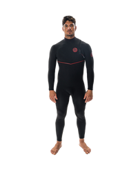 The Rip Curl Mens F-Bomb Fusion 3/2mm Zip Free Wetsuit in Black