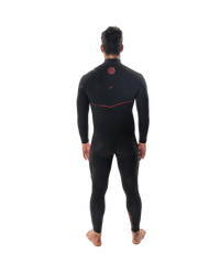 The Rip Curl Mens F-Bomb Fusion 3/2mm Zip Free Wetsuit in Black