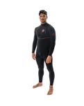 The Rip Curl Mens F-Bomb Fusion 3/2mm Zip Free Wetsuit in Black