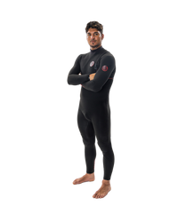 The Rip Curl Mens F-Bomb Fusion 3/2mm Zip Free Wetsuit in Black