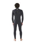 The Rip Curl Mens E-Bomb 3/2mm Zip Free Wetsuit in Charcoal