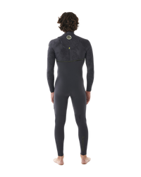 The Rip Curl Mens E-Bomb 3/2mm Zip Free Wetsuit in Charcoal