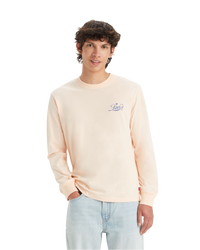 The Levi's® Mens Relaxed Palm T-Shirt in Pale Peach