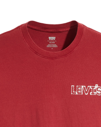 The Levi's® Mens Relaxed Graphic T-Shirt in Sun Dried Tomato