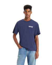 The Levi's® Mens Relaxed Graphic T-Shirt in Naval Academy